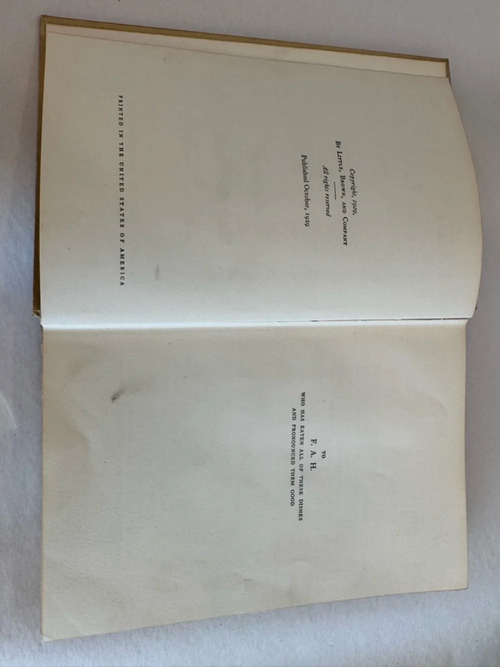 Vintage‎ 1929 Original Author Signed Patty Pans Cooking Book By Florence LaGanke